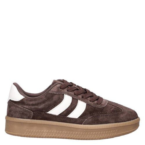 Nelson suède sneakers - bruin