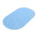 GEDY G-Solid antislip badkuip met zuignappen, afmetingen: 39 x 69 cm, badmat van kunsthars, blauw oppervlak, design R&S, 100% Made in Italy, machinewasbaar, 2 jaar garantie, uniek