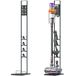 vhbw Support Aspirateur Compatible Avec Dyson V15 Detect Absolute, V15 Detect Complete, V6 Aspirateur Sans Fil, Aspirateur À Main Gris Foncé