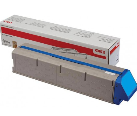 OKI 45536555 Cyaan Toner Cartridge - 1 stuk - Compatibel met OKI Pro9431/Pro9541/Pro9542