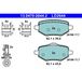 ATE Kit Plaquettes De Frein, Frein À Disque 13.0470-2644.2 Citroën