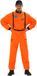 Merkloos / Sans marque Finidi Astronauten verkleedkostuum - oranje - voor heren - astronautenpak - ruimtevaarder - space 50