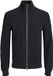 Jack & Jones Gebreid vest 'JJEPERFECT' zwart