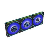 Lian Li UNI Fan SL-INF Flex LCD 120 achteruitkijkblad zwart (3-delig)