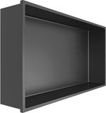BES LED Inbouwnis Leoni Nima 30x60x10cm Gunmetal Grijs