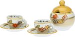 THUN - Set van 2 koppen koffie en suikerpot Country