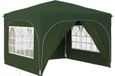 vidaXL Pop-up Feesttent 290 x 290 x 245 cm Groen