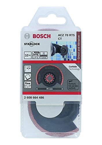 Bosch Accessories 10-delig Zaagblad ACZ 70 RT5 (Starlock, Ø 70 mm, accessoire multitool)