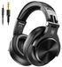 Merkloos Koptelefoon Hoofdtelefoon - Bekabeld - 40 mm driver - Zwart - Voor DJ, studio en instrumenten