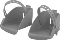 Polisport Koolah Maxi Voetenbakjes Set Zilver