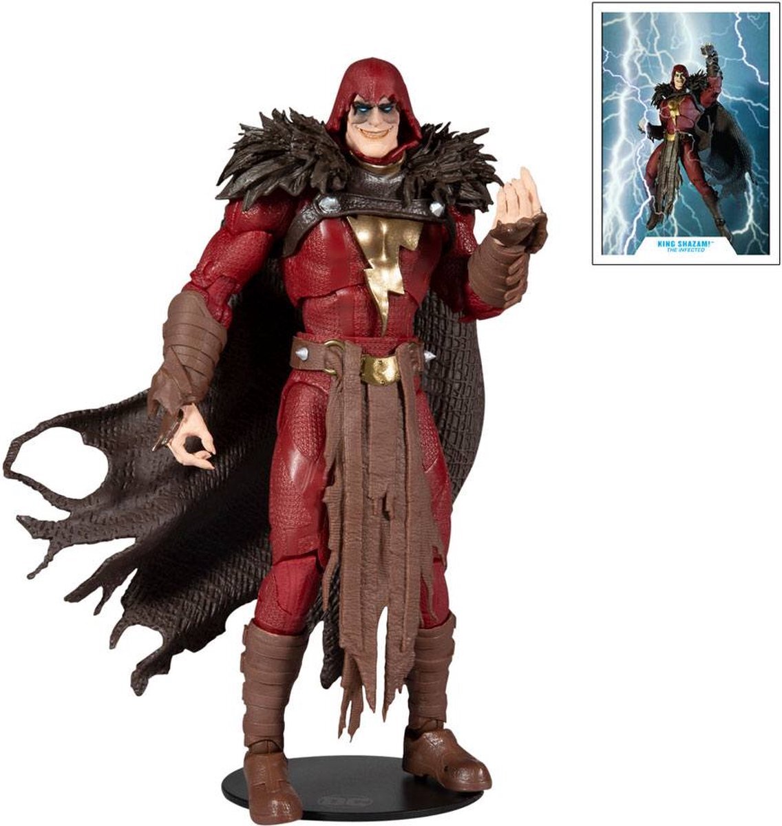 Mcfarlane DC Multiverse Action Figure King Shazam! (The Infected) 18 cm