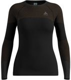 Odlo Fundamentals Performance Thermo-ondergoed voor dames, met lange mouwen, warm skiondergoed met ronde hals