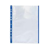 Grafoplas 5501130 brochurehoezen met kleurindicator, A4, blauw