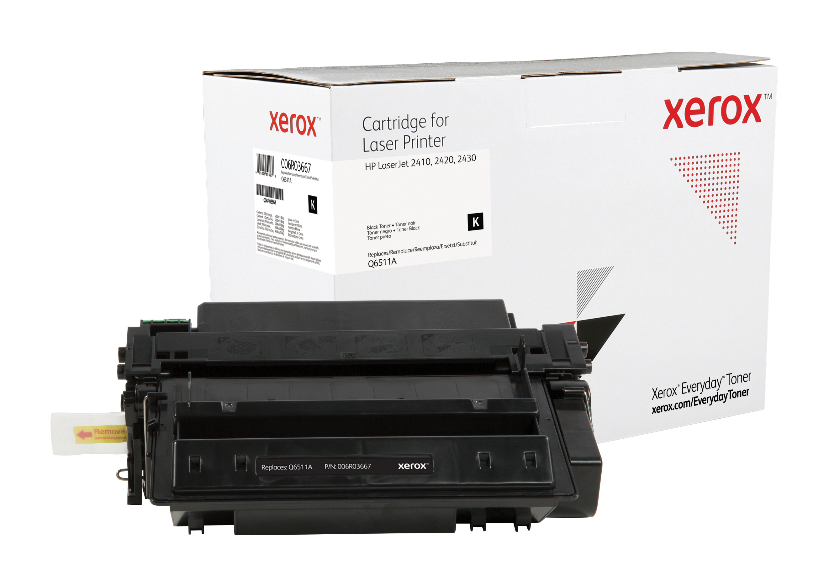 Xerox Everyday Zwart Toner vervangt de HP 11A (Q6511A)