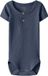Romper à manches courtes rayé homme Vintage Indigo