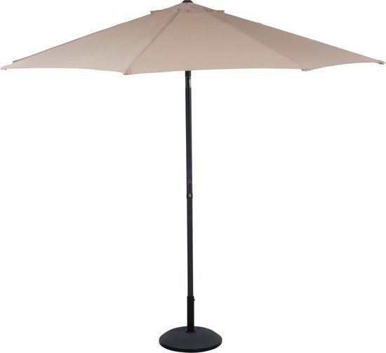 Lifetime Parasol Rond Taupe (Grijs/Bruin) 300 cm, Met Zwengel Waarom is een <lt/>a href=https://www.bol.com/nl/i/-/N/13027/ target=_blank"<gt/>parasol<lt/>/a<gt/> onmisbaar in de tuin