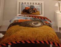 dreamee Carbotex Dekbedovertrek hond 140 x 200 cm 60 x 70 cm - 100% katoen