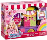 Goliath Love, Diana Fashion Fabulous Series 1 - 2-in-1 Lemonade stand flips to Flower Cart - Speelset