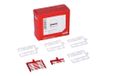 Herpa Accessoires achterbumper Schmitz, 8 x wit op schaal 1:87, miniatuur model, kunststof