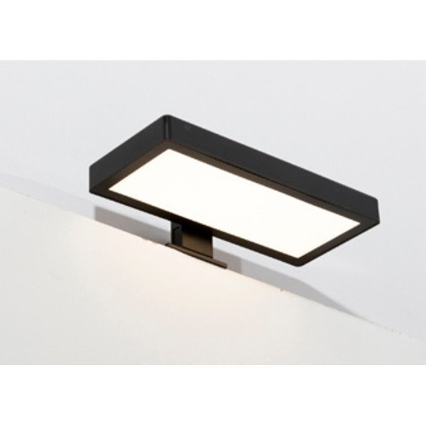 Plieger Stream Nero opbouw LED verlichting rechthoekig 230V incl. bevestiging zwart 0805639 zwart