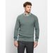 OLYMP Casual Regular Fit Trui ronde hals groen, Effen