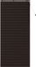 vidaXL Venetiaanse jaloezie donkerbruin 110 x 250 cm 35 mm