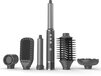 Ace & Taylor AirStyler Pro 6-in-1 - Föhnborstel, Krultang, Stijltang & Thermal Brush - Ionentechnologie - Grijs (MS230)