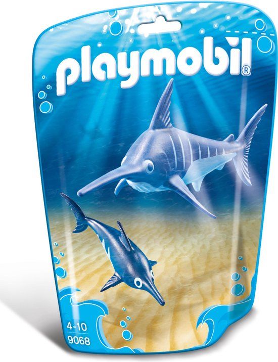 PLAYMOBIL FamilyFun Swordfish with Baby - 9068