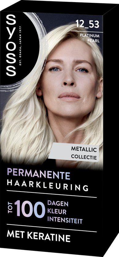 SYOSS Permanent Coloration 12-53 Platinum Pearl