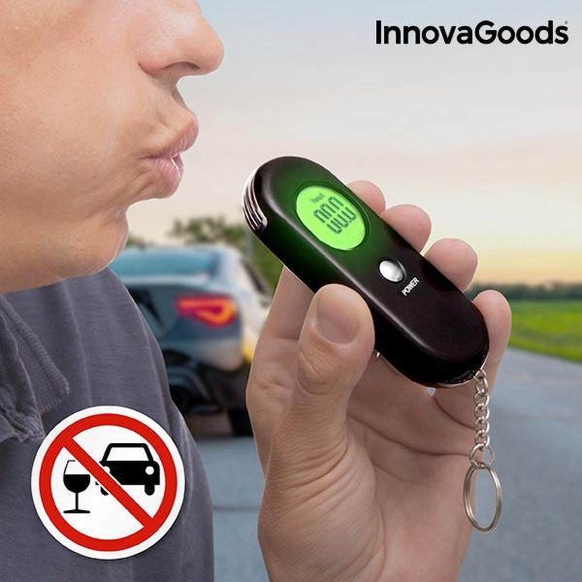 Innovagoods Digitale Alcoholmeter - 4899888115700