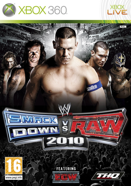 THQ WWE SmackDown vs Raw 2010 Xbox 360