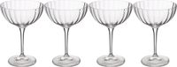 Mikasa Champagneglazen, Coupes, Set van 4 Stuks, 0.3 L, Loodvrij Glas - Treviso