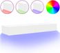 vidaXL Tv-meubelen 2 st met LED-verlichting 60x35x15,5 cm wit