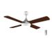 Cecotec Energysilence Aero 4250 Fresh Plafondventilator met LED-licht, 55W, 106 cm, Houtkleur