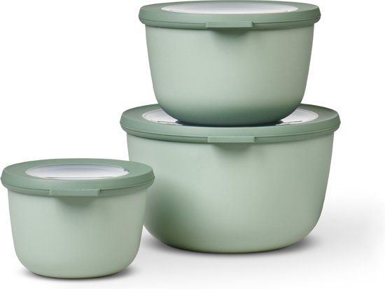 Mepal Cirqula Vershouddoos Set - 3-Delig - Nordic Sage