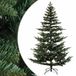 vidaXL Kunstmatige Hinged Kerstboom 210 cm 300 LED's Warmwit PE & PVC