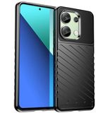 Thunder Armor Flexibele Gel Case voor Xiaomi Redmi Note 13 4G, Zwart