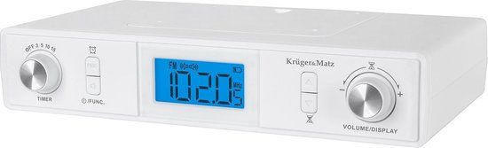 Krüger&Matz KM0817 Keukenradio - Bluetooth - Wit