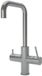 Unito ACE BOIL - robinet eau bouillante 3-en-1 - Inox - bec en U - chaudière 4,4 litres