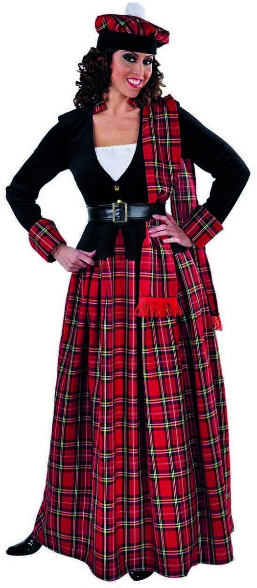 Magic by freddy Landen Thema Kostuum Fiona Mc Flirty Schots Hoogland Vrouw Small Carnaval kostuum Verkleedkleding
