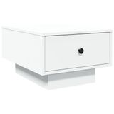 VidaXL Salontafel 90x60x31 cm bewerkt hout wit