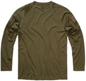 Brandit Quick Dry Shirt Chemise à manches longues Hommes - olive - XXL