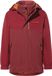 VAUDE Caprea 3-in-1 jas voor kinderen, unisex, rood, maat 146