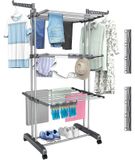 Solidchoice - Sèche-linge multifonctionnel avec 2 ailes pivotantes