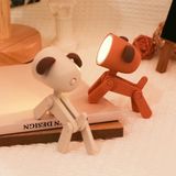 Winkee Mini Hond Lampje - 2 stuks - Wit + Bruin