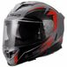 LS2 Helm Storm III Dynamo FF818 grijs / rood maat M