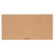 50 Thepack 50 stuks taartdozen zonder venster, 240 g/m², 16 x 16 x 8 cm, natuurlijk, nano-microgolfkarton