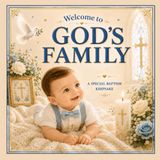 Welcome God's Family Welcome to God's Family: Baptism Keepsake Book for Baby Boys: Christian and Catholic Faith-Filled Gift for Baptisms, Christenings, and Dedications