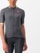 Castelli Fietsshirt Korte Mouwen Dames Grijs Antraciet - CASTELLI PEZZI JERSEY DARK GRAY - M