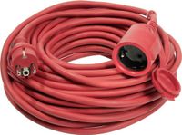 AS Schwabe 60264 Stroom Verlengkabel Rood 25.00 m